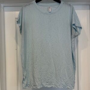 Athleta Sky Blue Tee EUC